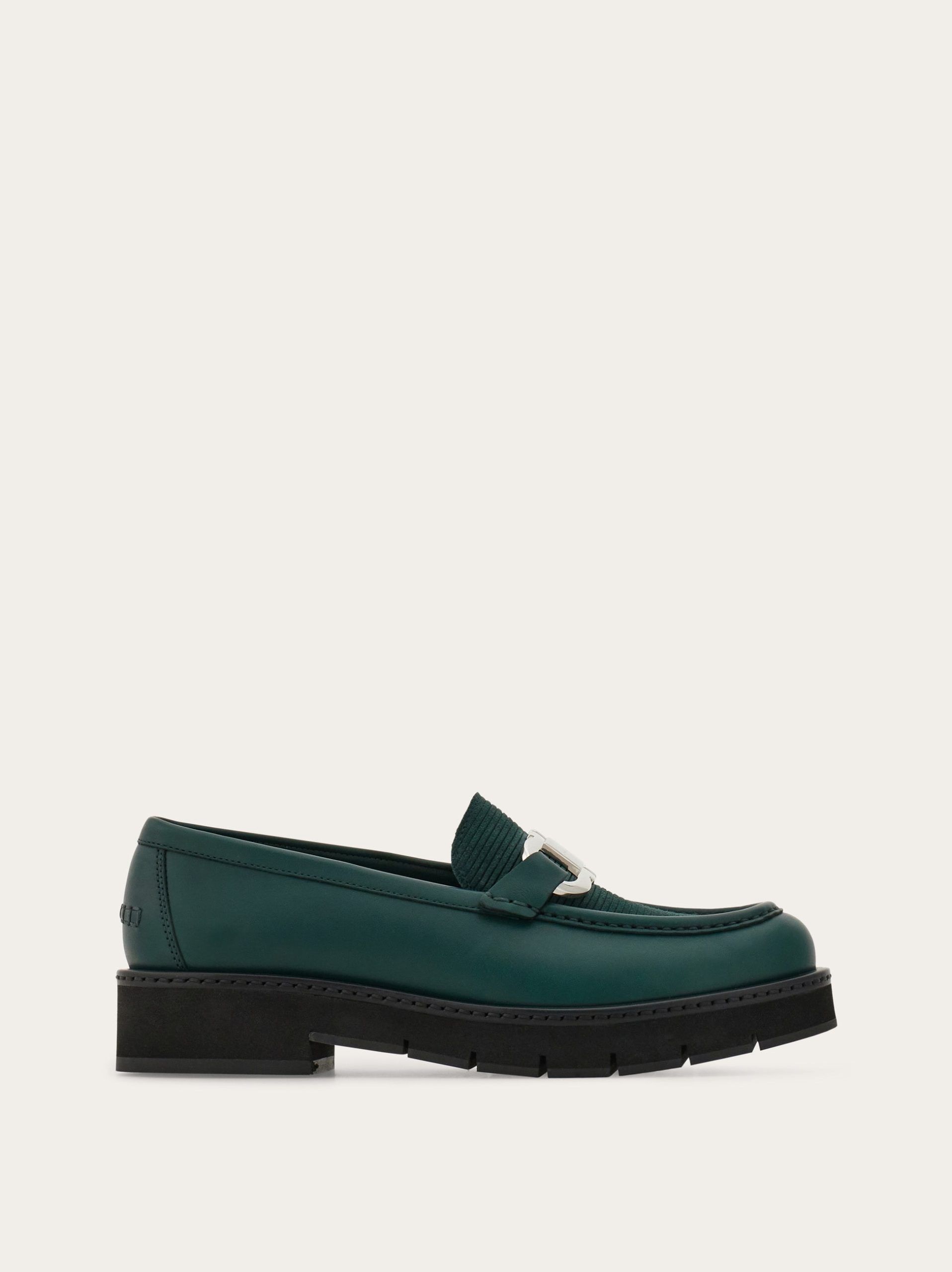Ferragamo Loafer with Gancini ornament - Image 1